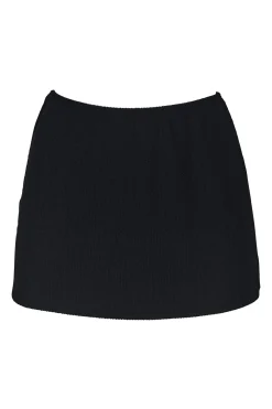 Pacifica Black Cove Mini Skirt Cover-Up