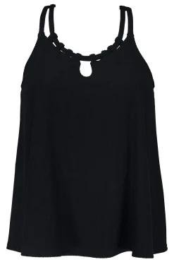 Pacifica Black Sadie Tankini Top