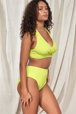 Pacifica Bright Pear Astrid High Waist Bottom
