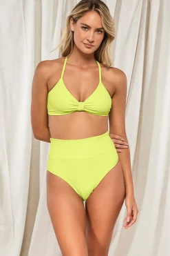 Pacifica Bright Pear Hannah High Waist Bottom