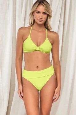 Pacifica Bright Pear Indie Bralette Top