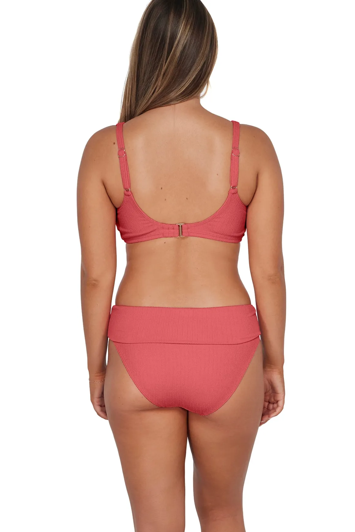 Pacifica Hibiscus Tea Hannah High Waist Bottom