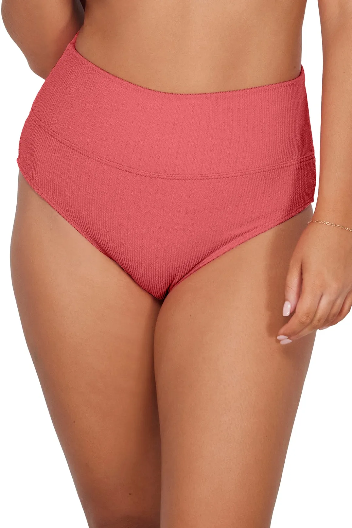 Pacifica Hibiscus Tea Hannah High Waist Bottom