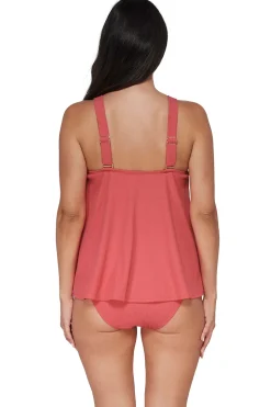 Pacifica Hibiscus Tea Sadie Tankini Top