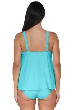 Pacifica Pool Party Sadie Tankini Top