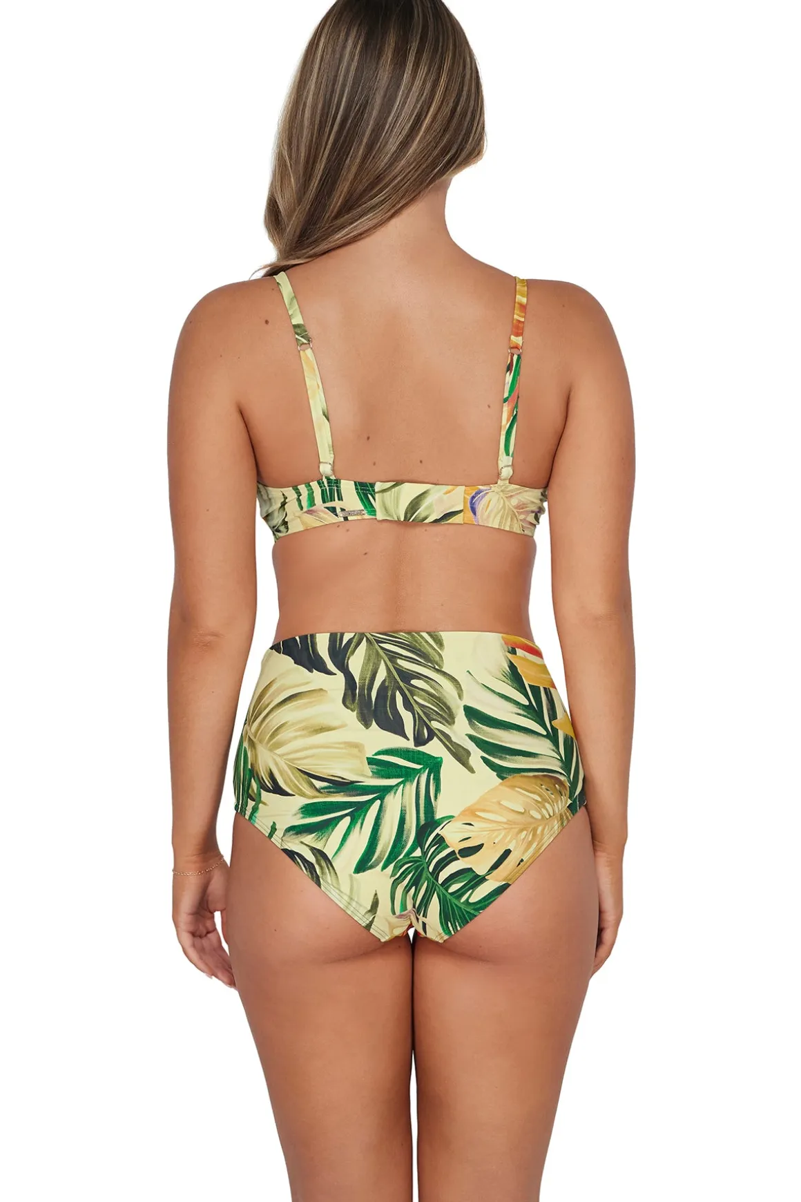 Sunsets Amber Oasis Capri High Waist Bottom
