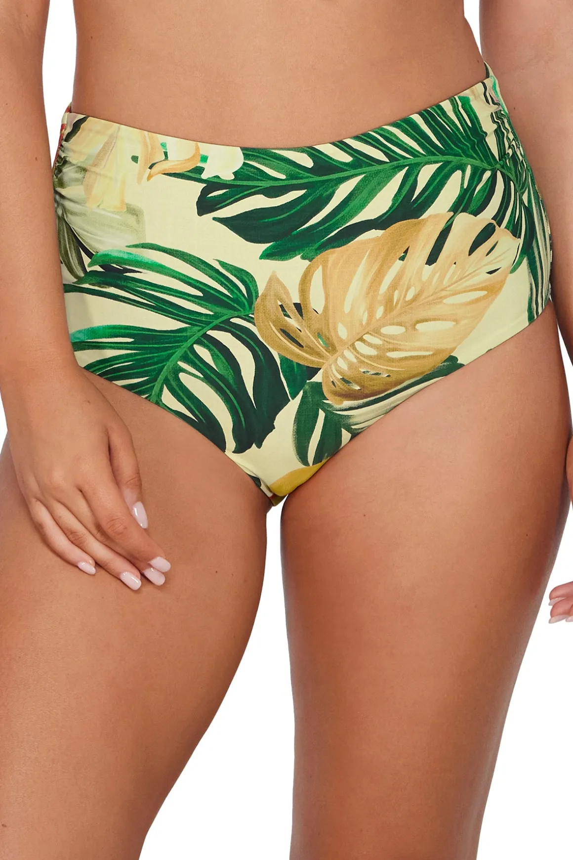 Sunsets Amber Oasis Capri High Waist Bottom