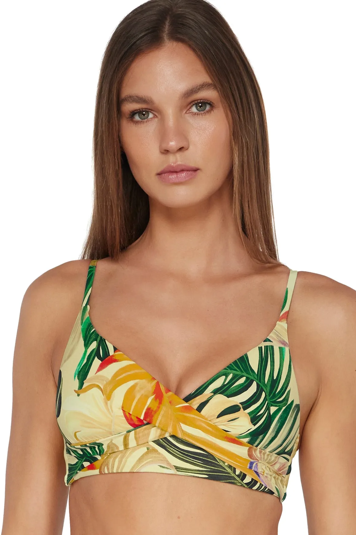 Sunsets Amber Oasis Lyla Bralette Top