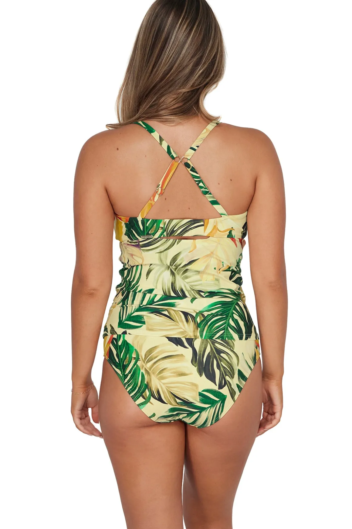 Sunsets Amber Oasis Zuri V-Wire Tankini Top