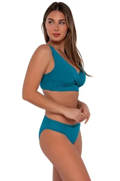 Sunsets Avalon Teal Elsie Top