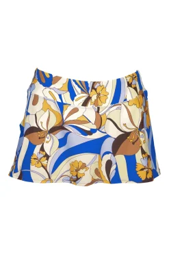Sunsets Bali Bungalow Sporty Swim Skirt