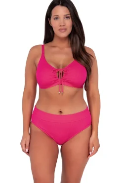 Sunsets Begonia Sandbar Rib Kauai Keyhole Top