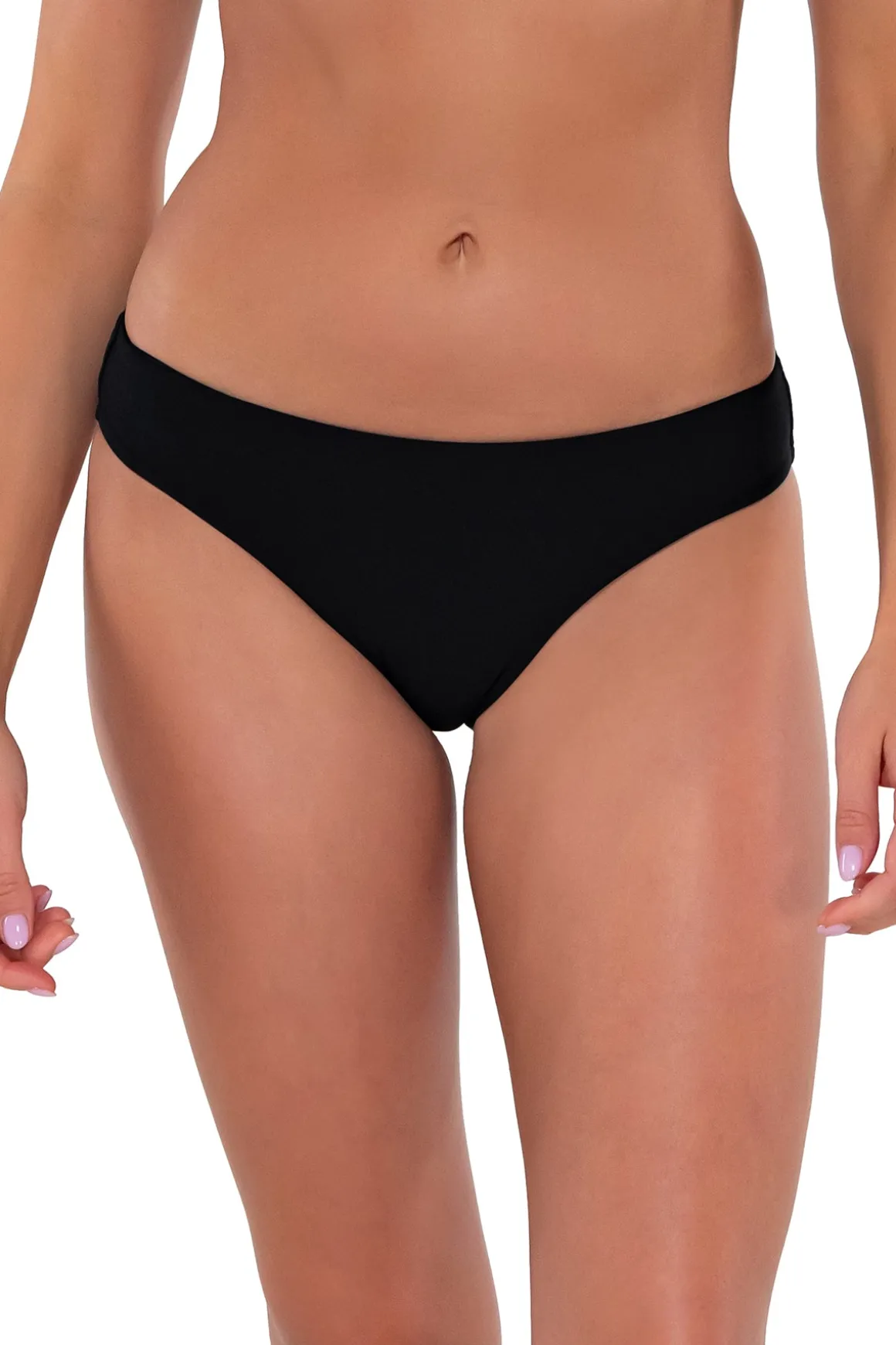 Sunsets Black Collins Hipster Bottom