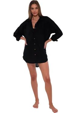 Sunsets Black Delilah Shirt