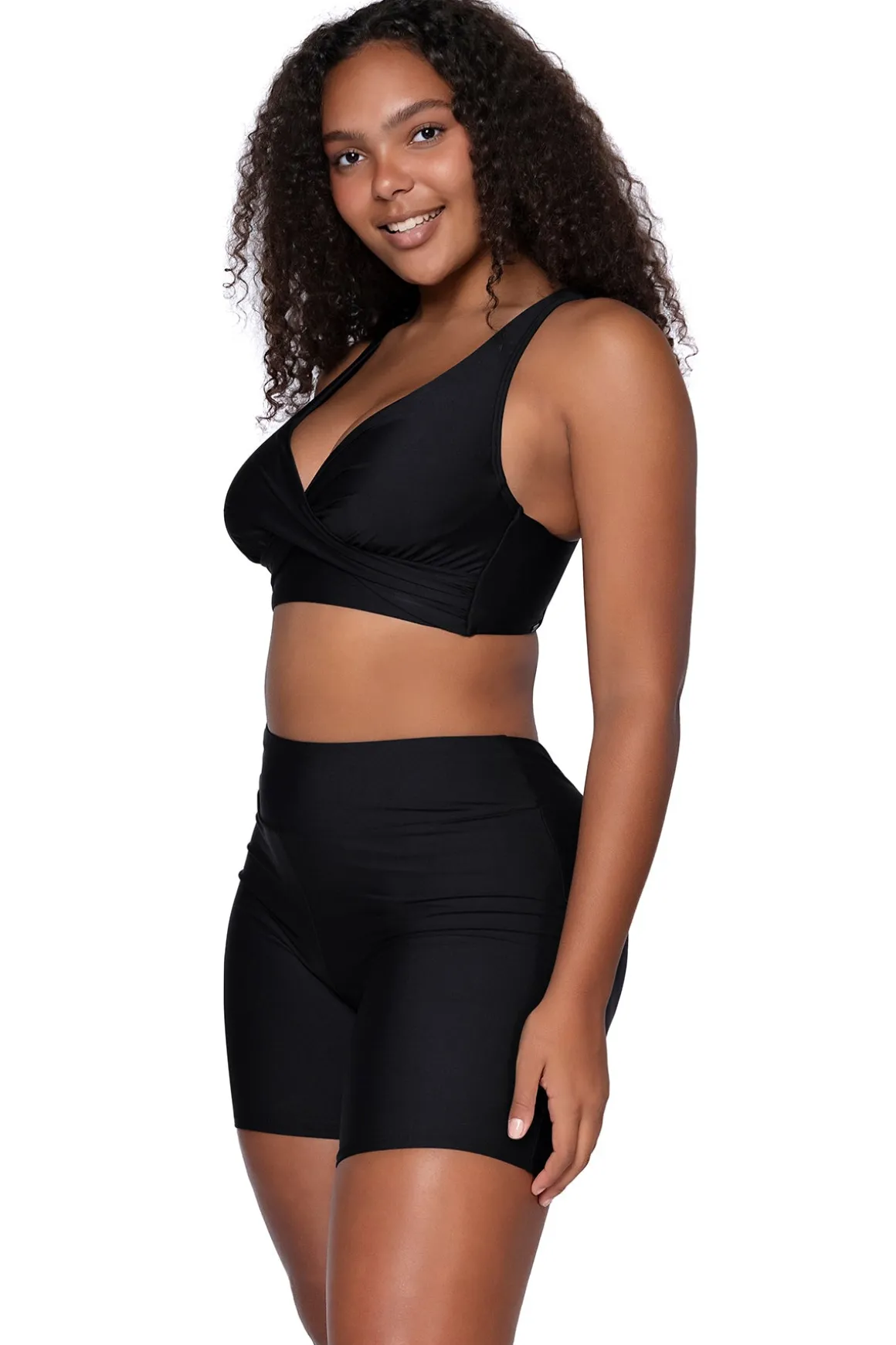 Sunsets Black Elsie Top