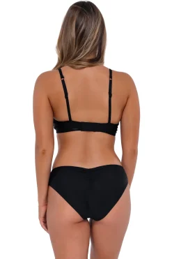 Sunsets Black Kauai Keyhole Top