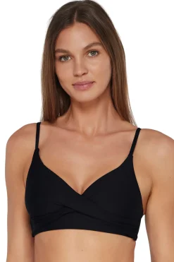 Sunsets Black Lyla Bralette Top