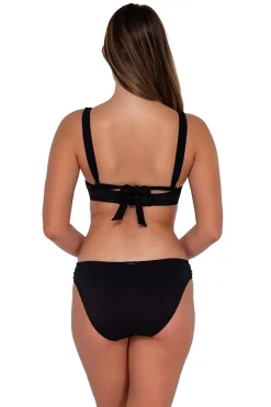 Sunsets Black Seagrass Texture Audra Hipster Bottom
