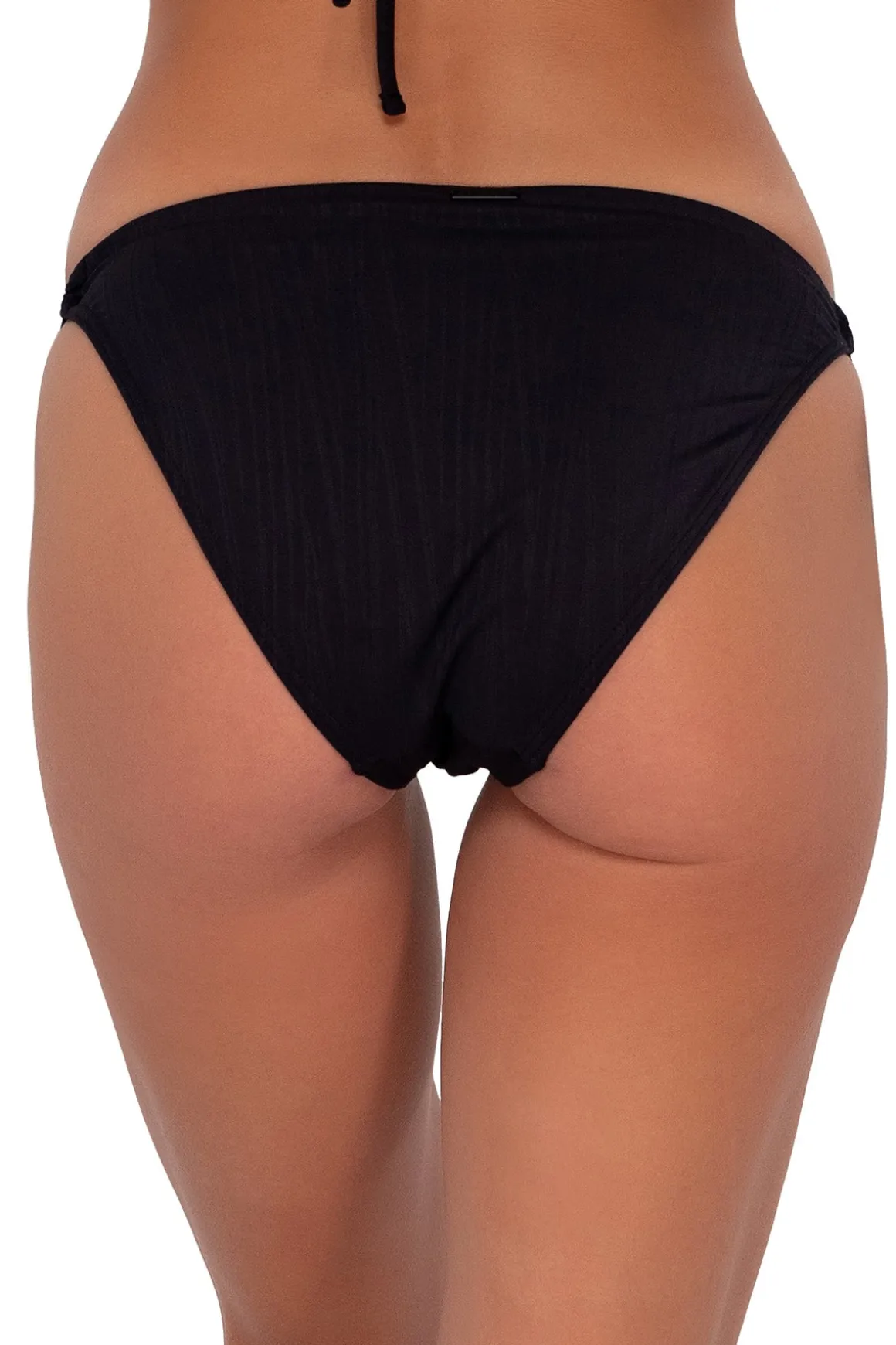 Sunsets Black Seagrass Texture Everlee Tie Side Bottom