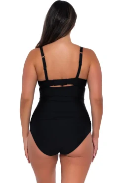 Sunsets Black Serena Tankini Top