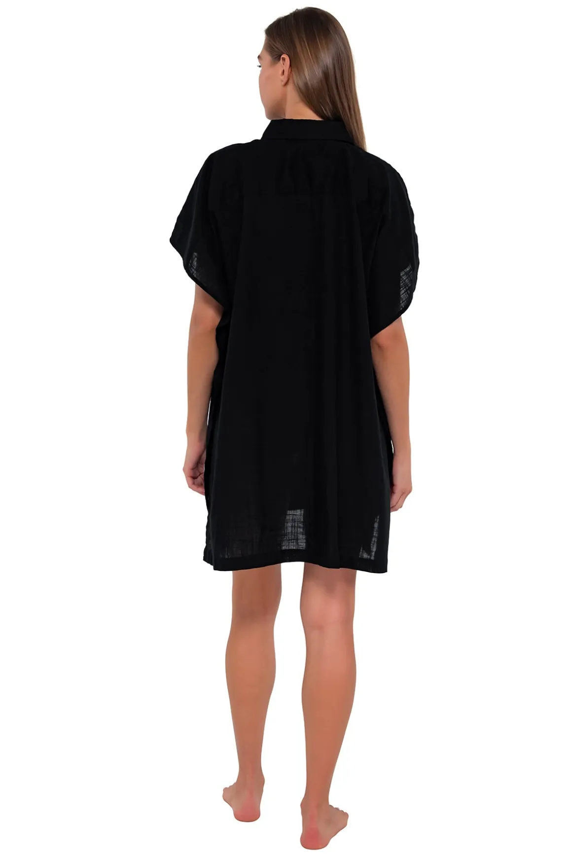 Sunsets Black Shore Thing Tunic
