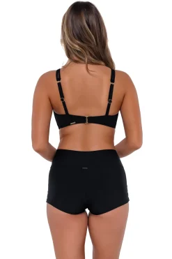 Sunsets Black Taylor Bralette Top