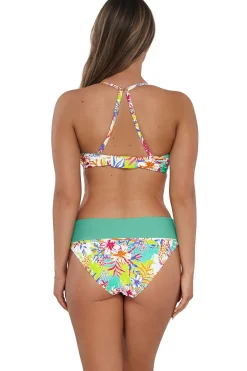 Sunsets Botanical Bliss Sandbar Rib Crossroads Underwire Top