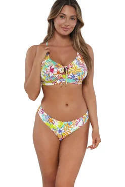 Sunsets Botanical Bliss Sandbar Rib Kauai Keyhole Top