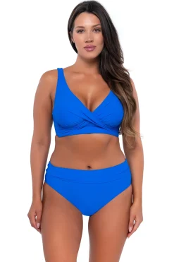 Sunsets Electric Blue Elsie Top