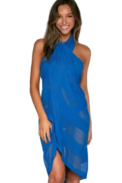 Sunsets Electric Blue Paradise Pareo
