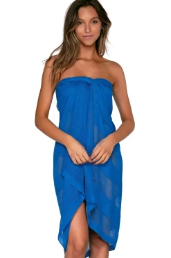 Sunsets Electric Blue Paradise Pareo