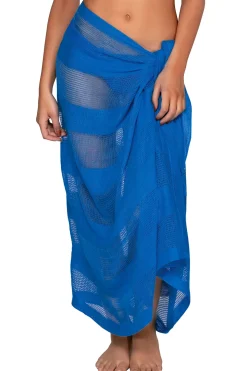 Sunsets Electric Blue Paradise Pareo