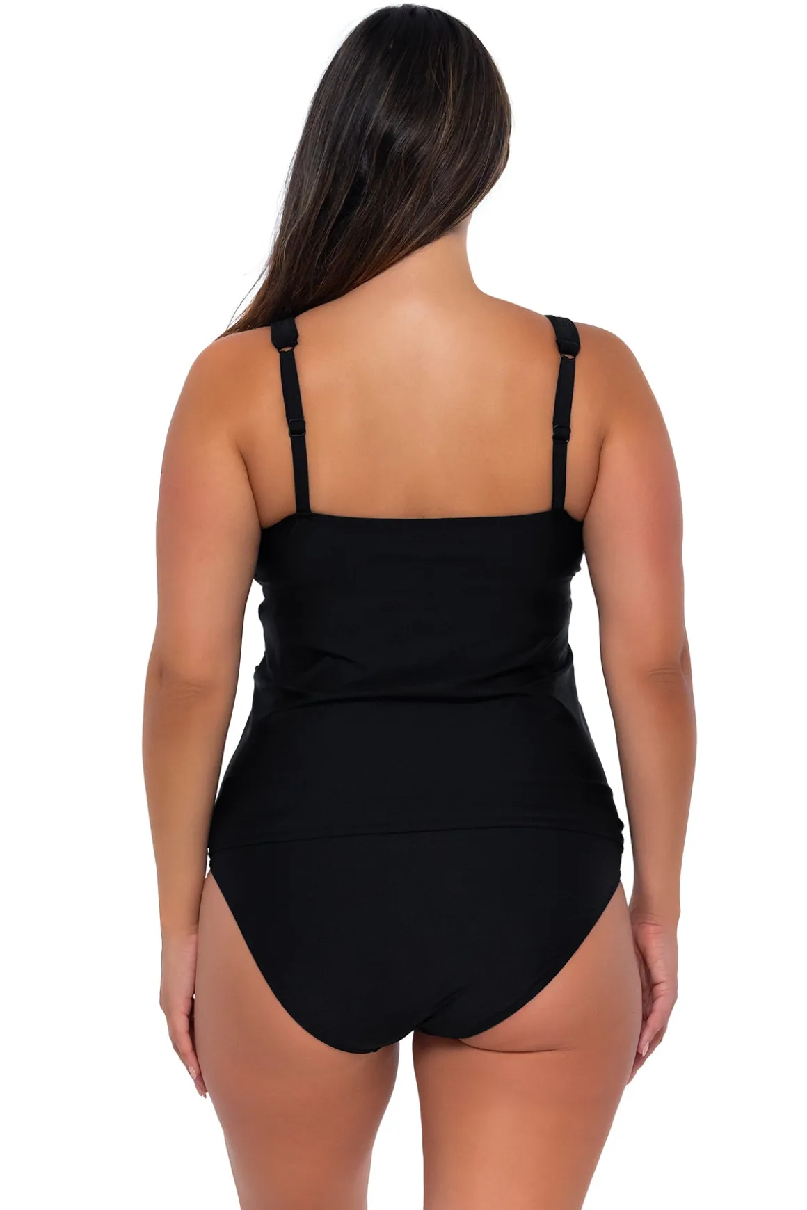 Sunsets Escape Black Emerson Tankini Top