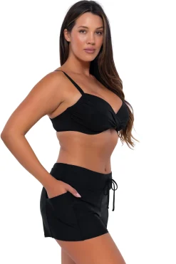 Sunsets Escape Black Laguna Swim Short
