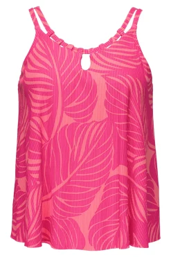 Sunsets Escape Blushing Palms Sandbar Rib Sadie Tankini Top