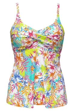 Sunsets Escape Botanical Bliss Sandbar Rib Tori Tankini Top