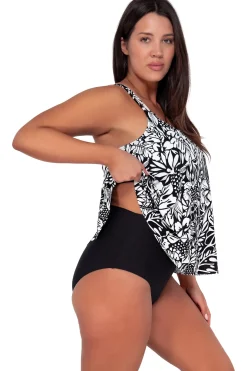 Sunsets Escape Caribbean Seagrass Texture Sadie Tankini Top