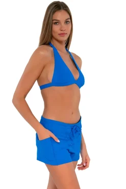 Sunsets Escape Electric Blue Laguna Swim Short