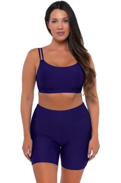 Sunsets Escape Indigo Bayside Bike Short