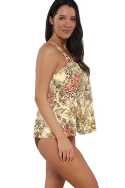 Sunsets Escape Island Spice Sadie Tankini Top