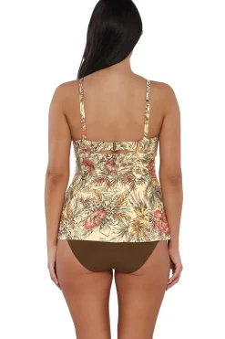 Sunsets Escape Island Spice Tori Tankini Top