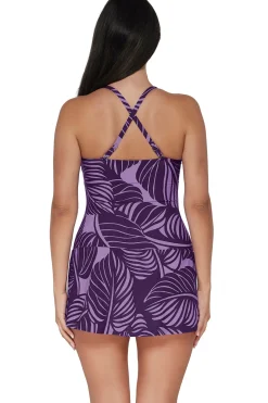 Sunsets Escape Mystic Palms Sienna Swim Dress