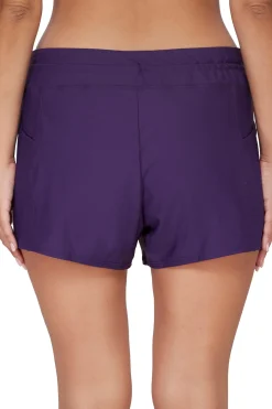 Sunsets Escape Paradise Plum Laguna Swim Short Bottom
