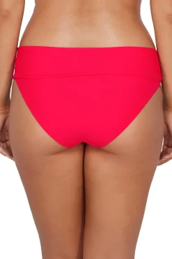 Sunsets Geranium Capri High Waist Bottom