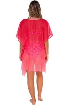 Sunsets Geranium Maldives Tunic