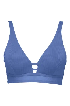 Sunsets Harbor Blue Sandbar Rib Danica Top