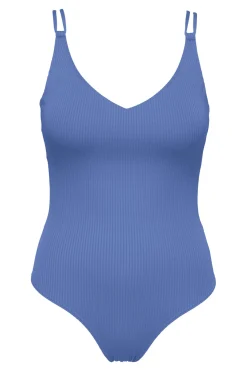 Sunsets Harbor Blue Sandbar Rib Veronica One Piece