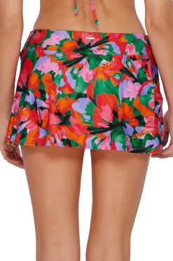 Sunsets Hummingbird Cove Sporty Swim Skirt Bottom
