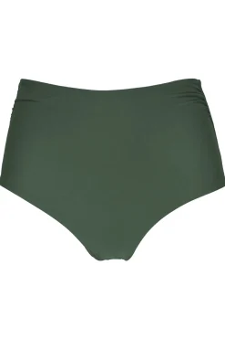 Sunsets Island Green Capri High Waist Bottom