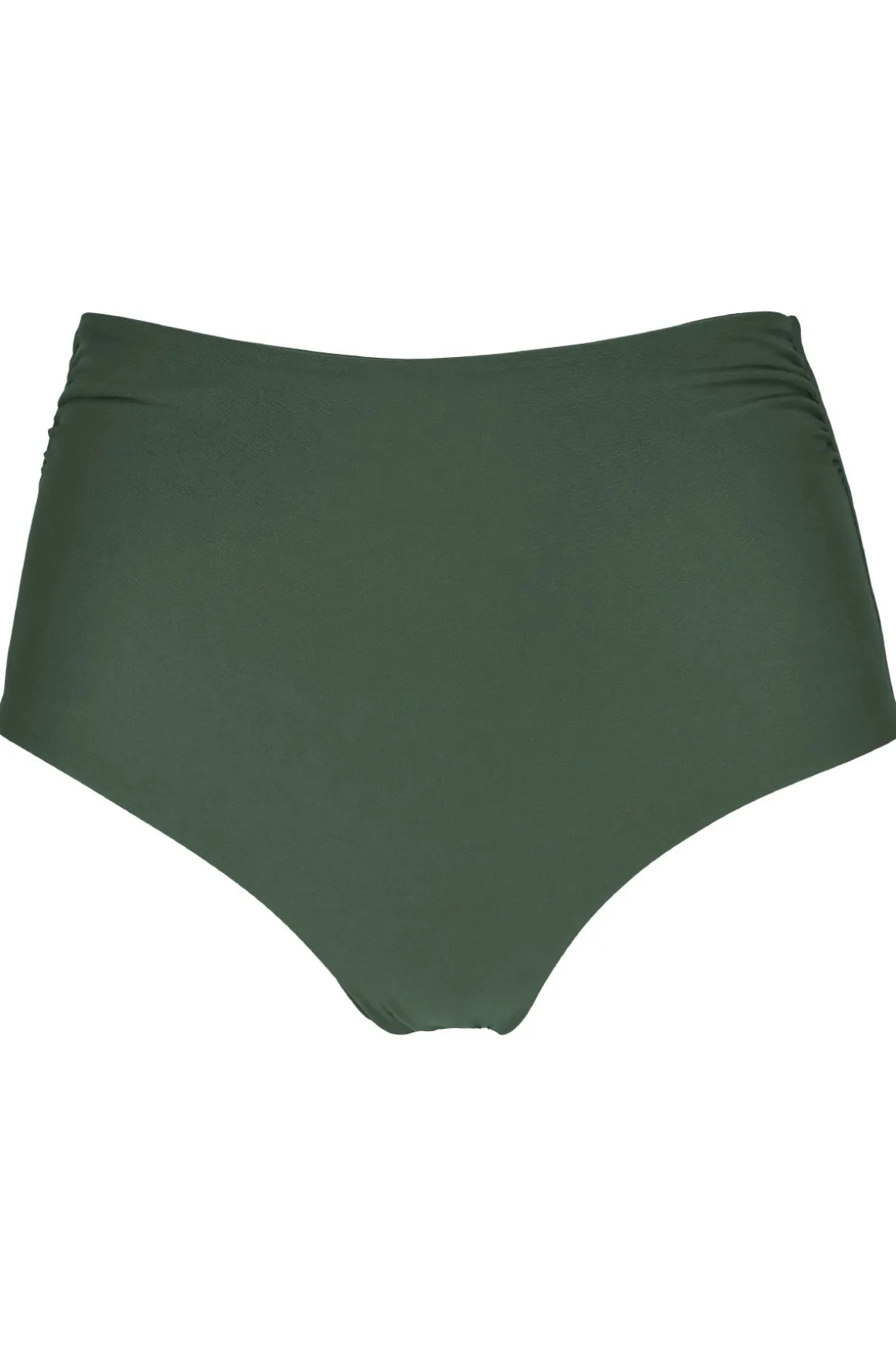 Sunsets Island Green Capri High Waist Bottom